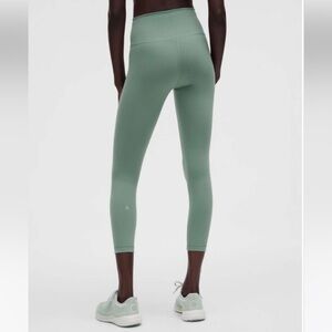 lululemon athletica Sage Green High-Rise Capri Leggings